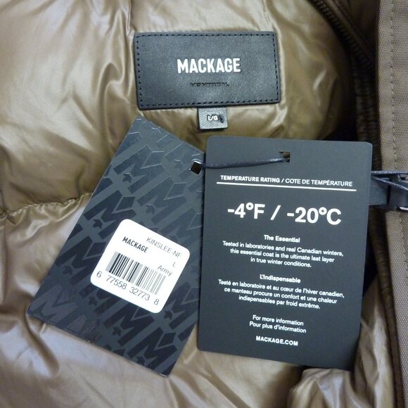 Mackage KINSLEE-NF-2-IN-1 Oversized Down Parka - Picture 13 of 14